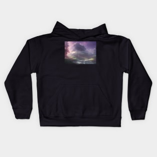 landscape pictures for wall pretty Kids Hoodie